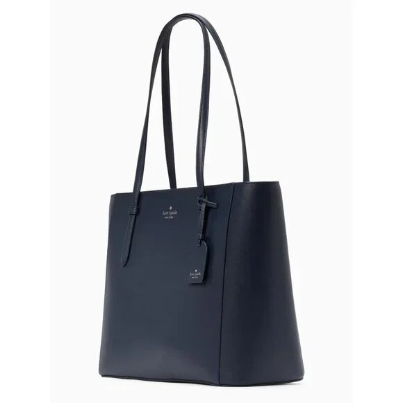 New Kate Spade Schuyler Medium Tote Saffiano Blazer Blue